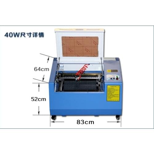 Rubber Stamp Making Machine 40W Mini Laser Engraver