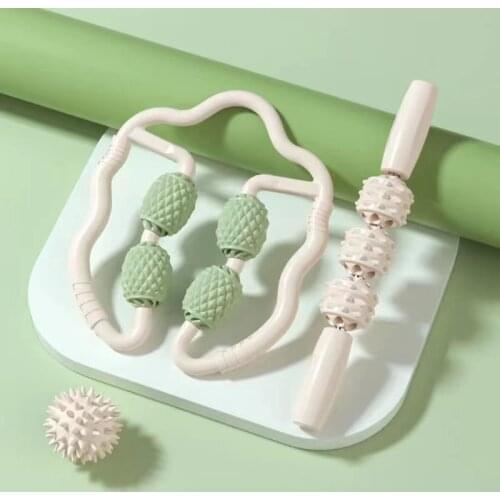 Ring-Shaped Leg Massager Stovepipe Eliminate Muscle Massage Relax Kneading Artifact Foam Roller Yoga Equipment