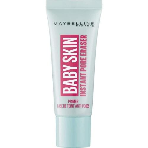 Maybelline Baby Skin Instant Pore Eraser Minimizer Face Matte Primer Transparent Clear 22 Ml Pre-Foundation Primer Makeup
