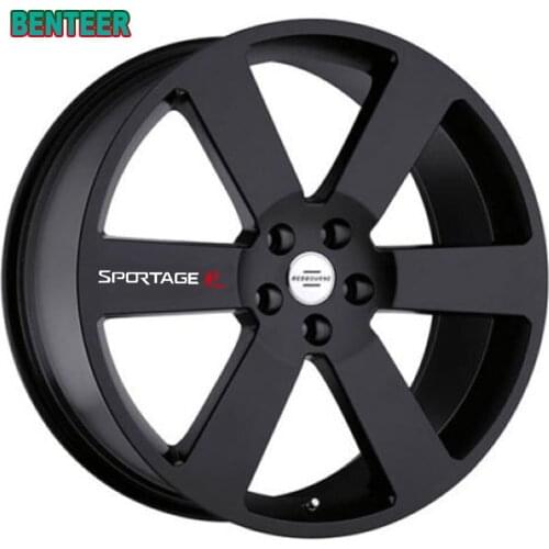 4pcs Car wheel stickers For Kia sportage R
