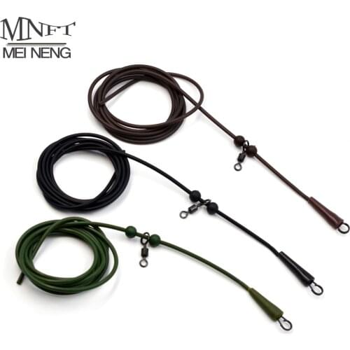 MNFT 5M Camouflage Braided Carp Line Weed Effect Rigs 25 35 45Lb Carp Hair Rig Imitates Nature Weed Wire Fishing Tackle Line