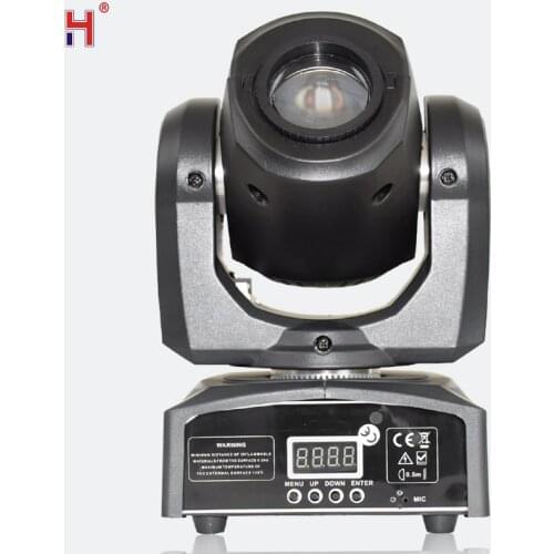 Mini Moving Head Led Inno Pocket DMX DJ Spot Mobile Light 30W Lyre 7 Gobos Effect Stage Lights