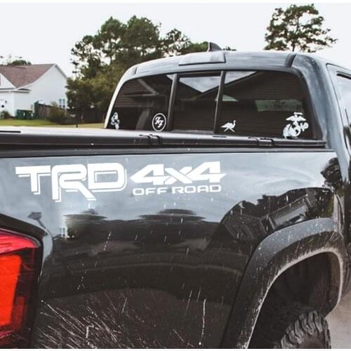 TRD 4x4 Off Road SET OF 2 Decal For Toyota Tacoma Tundra Car Sticker Vinyl Decal Sticker