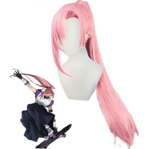 Japan Anime Wig SK8 the Infinity Langa Cosplay SK∞ エスケーエイト MIYA Cherry blossom Joe Shadow Cosplay Gradient Wig Show