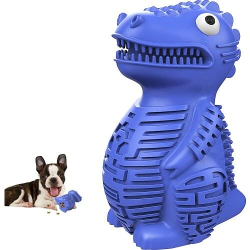 Indestructible Dog chew Toys for Aggressive Chewers,Tough Natural RubberTeeth Cleaning Toy,Food Dispensing Toy,Food Leaking Toy