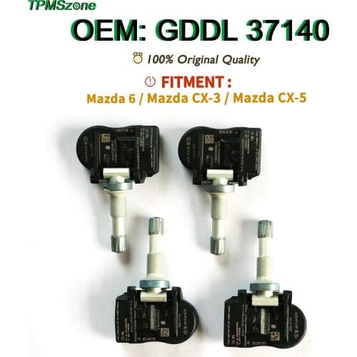 315MHz Car TPMS GDDL37140 Tire Air Pressure Monitoring System Sensor - OEM GDDL-37-140 for 2019 CX-3 Grand Touring Sport Touring