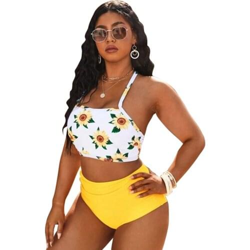 Bikini 2021 Plus Size 2 Pieces Set Luxury Two Piece Designer Swimsuit Bathing Suit Swimwear Sexy Push Up Swimming Suit for Women