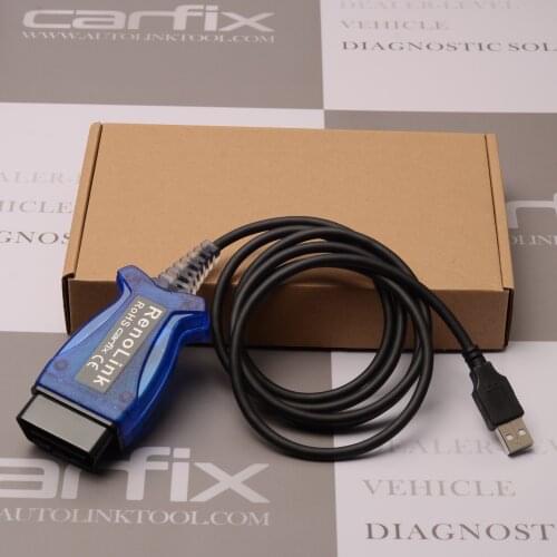 Suitcase PRO Diagnostic for Renault & Dacia MULTIDIAG V1.52 RENOLINK With Software ECM/UCH Program Eprom Read Write