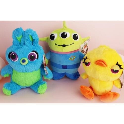 Disney Toy Story 4 Stuffed Animals And Plush Alien Dolls Pixar Ducky & Bunny Cute Rabbit ChildrenS Toys Birthday Gift Movies Tv