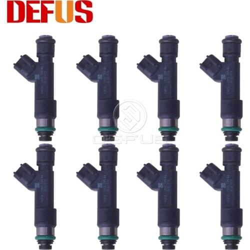 DEFUS 8pcs High Impedance Fuel Injector AL3E-F7A Nozzle for F-150 F-250 F-350 Super Duty 6.2L 297500-1850 CM-5295 New Injectors