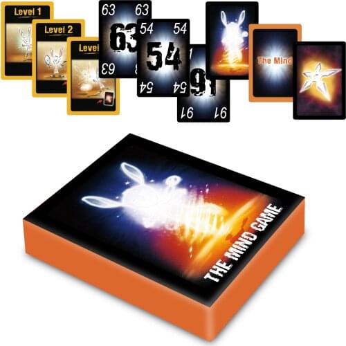 The Mind card Games 2-4 players Pandasaurus strategy game for kids adults gifts home party fun table board Game entertainment