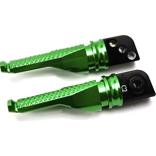 Motorcycle Rear Footpegs Plate Foot Pegs For Kawasaki Z650 Z750 Z800 Z900 Z1000 Z1000SX Ninja650 Z900RS