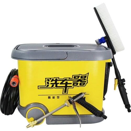 36L Roller Wash Car Machine 12V High Pressure Car Wash Power Pressure Washer 220V Household Brush Pump Cleaning Machine car wash