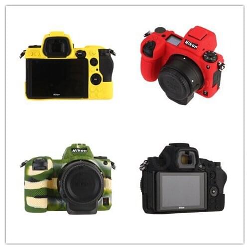 Nice Soft Silicone Rubber Camera Protective Body Cover Case Skin For Nikon Z7 Z6 Camera Soft Z 7 6 Camera Bag