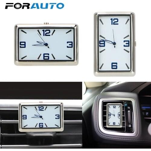 Stick-On Auto Watch Double-sided Sticker Car Decoration High Quality Car Clock Automobiles Quartz Watch Auto Fashion Watch