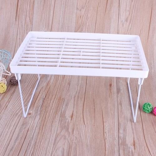 New Kitchen Foldable Storage Shelf Rack Plastic Organizer Kitchen Seasoning Food Sundries Holder Bathroom Desk Hanger#232983