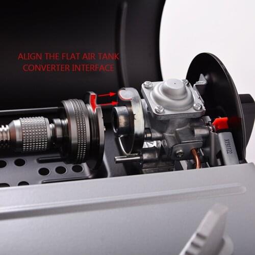 Outdoor Camping Gas Cartridge Adapter Gas Torch Aluminum Set Split Type Stove for Family Outdoor Camping Accessory