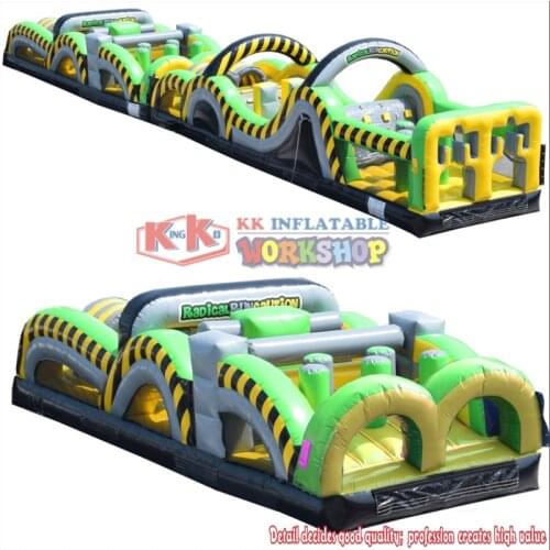 Multicolor Toxci Inflatable obstacle course Gonfiabile Inflatable obstacle game