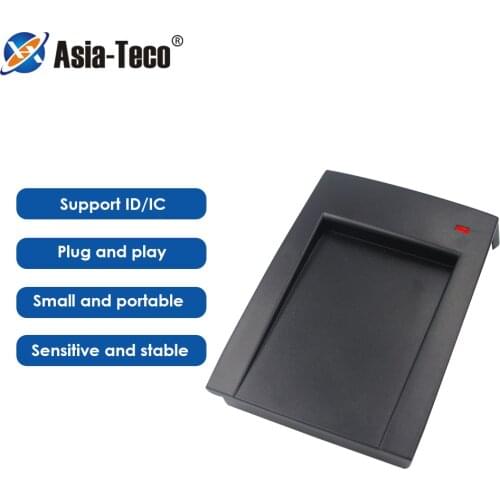 RFID Reader USB Port EM4100 TK4100 125khz ID IC 13.56mhz Contactless Card Reader for c3-100 c3-200 c3--400 Controller