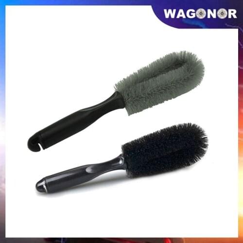 Car Wheel Brush Tire Rim Washing Tool Vehicles Tyre Cleaning PP Vehicle Brushes Black Auto Maintenance Care Car Accessories