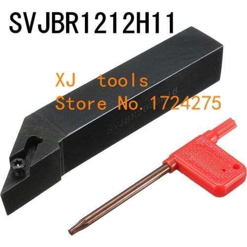SVJBR1212H11/ SVJBL1212H11 Metal Lathe Cutting Tools Lathe Machine CNC Turning Tools External Turning Tool Holder S-Type SVJBR/L