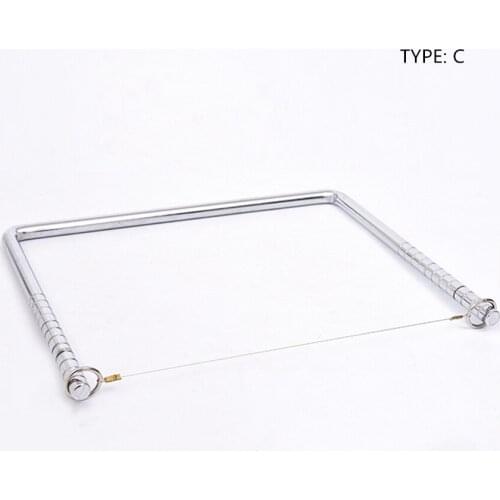 Stainless Steel Wire Mud Cutter U-shaped Line Slicer Ceramic Clay Polymer Scraping Modelling Tool Cutting Wire Pottery Tools