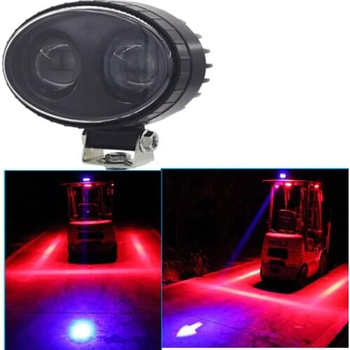 Truck Forklift Warning Light Led Red Light Safety Light Point Light Boundary Light Blue Light Reversing Operation Area Light