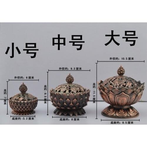 Eight Tibetan auspicious lotus -type fire for incense smoke incense smoke vaporizer plate for powder tuba,Tantric,Many models