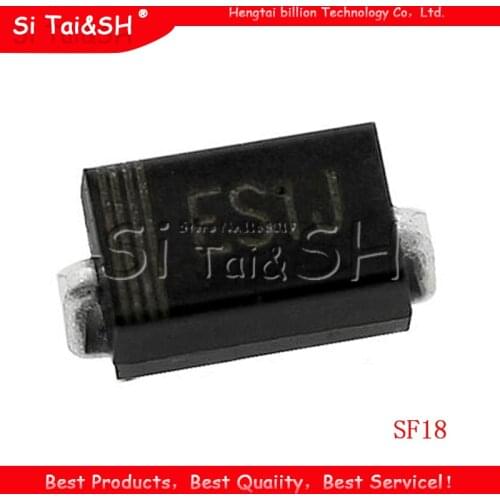 100 PCS Rectifier Diode SF18 1A 600 V SMA ES1J