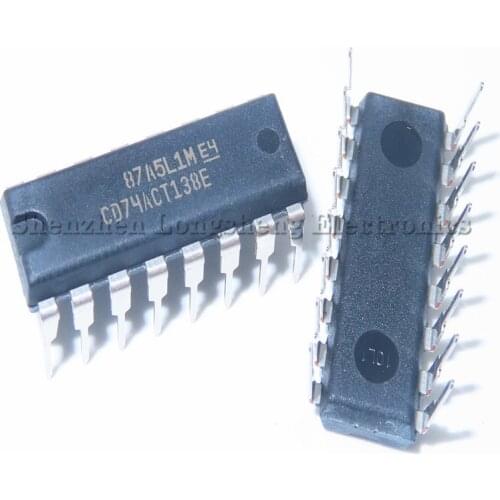 10PCS/LOT NEW 74ACT138 CD74ACT138E SN74ACT138N DIP16 Logic IC