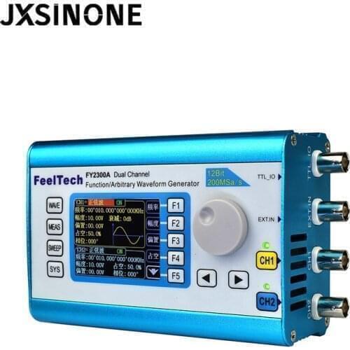 12MHz Arbitrary Waveform Dual Channel High Frequency Signal Generator 200MSa/s 100MHz Frequency meter