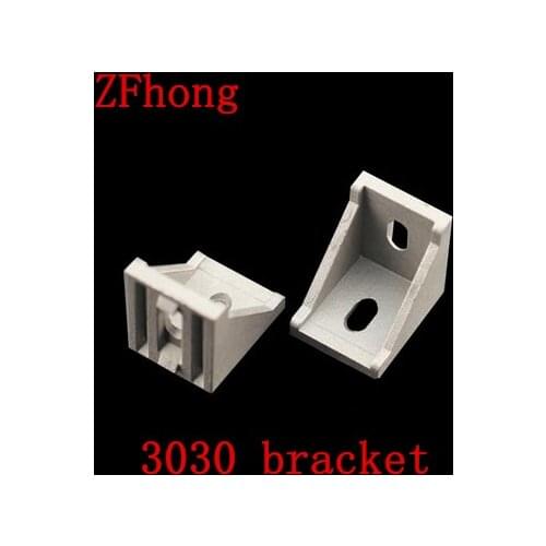 20pcs 3030 Corner Angle Bracket Joint Aluminum Profile Extrusion CNC DIY