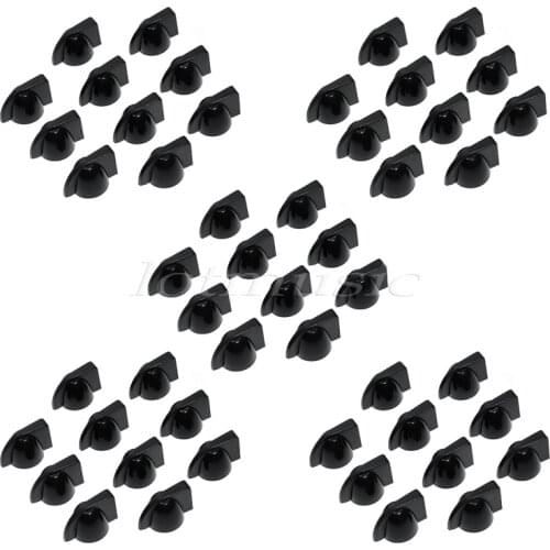 50* Amp Knob Chicken Head Black Chicken Head Amp Knob