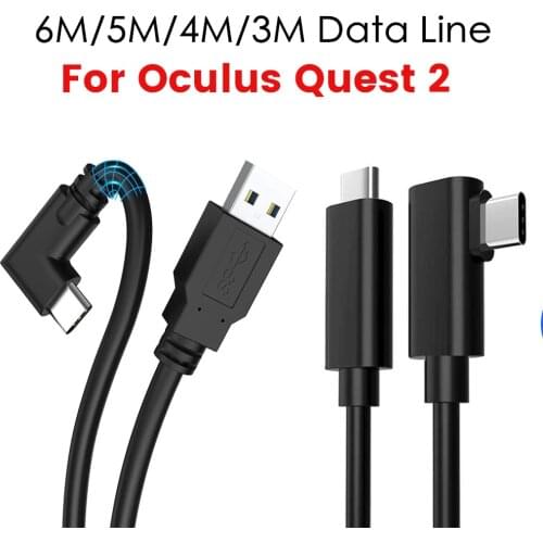 5M Data Line Charging Cable For Oculus Quest 2 Link VR Headset USB 3.0 Type C Data Transfer USB-A To Type-C Cable VR Accessories