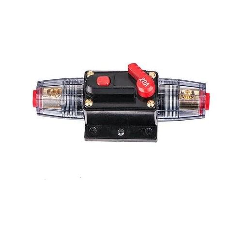 APS 20A Car Audio Inline Circuit Breaker Fuse for 12V Protection SKCB-02-20A SKY