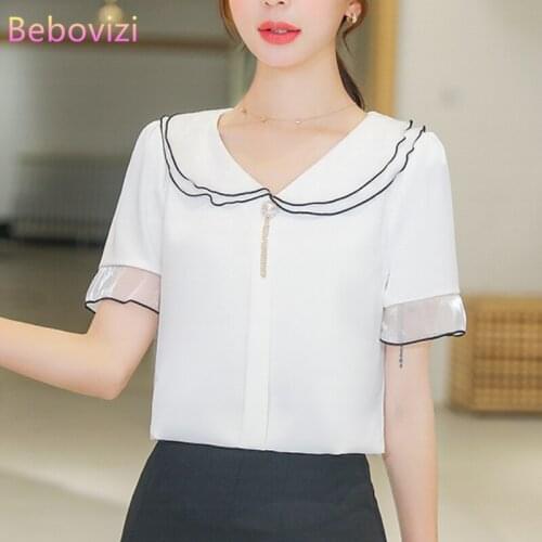Блузки с воланом Bebovizi China At AliExpress