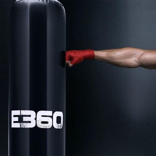 Boxing Punch Bag Inflatable Kickboxing Bag Free-Standing Fitness Target Stand Sandbag for Stress Relieve Sport QW