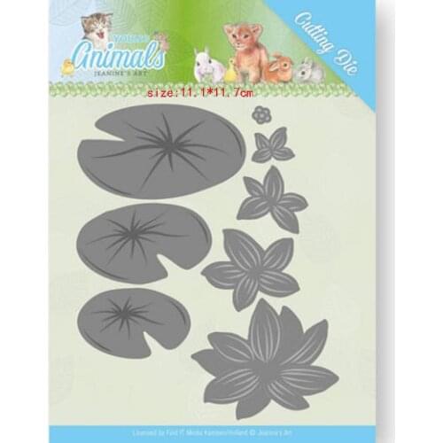 CH 2020 New Arrival Lotus leaf Stitched Metal Cutting Die DIY Scrapbooking Craft Embossing Making Stencil Template