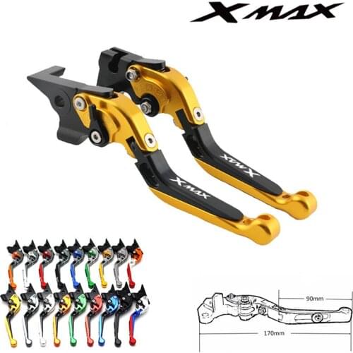 For YAMAHA X-MAX 400 2016 2017 2018 2019 X-Max400 X MAX XMAX 400 Motorcycle Brakes Scooter Handles Handbrake Clutch Lever