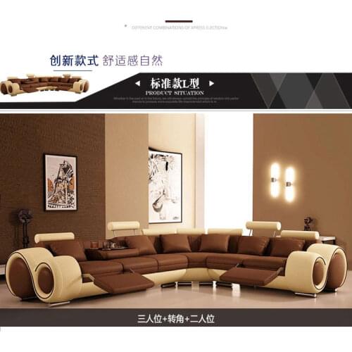 European Living Room Sofas Sets Genuine Leather Sofas,Sectionals