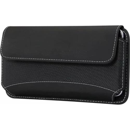 FSSOBOTLUN,For iPhone 11/XS MAX/XR Case Durable Oxford Cloth Mens Phone Waist Cover Horizontal Pouch For iPhone 11 Pro Max 6.5"