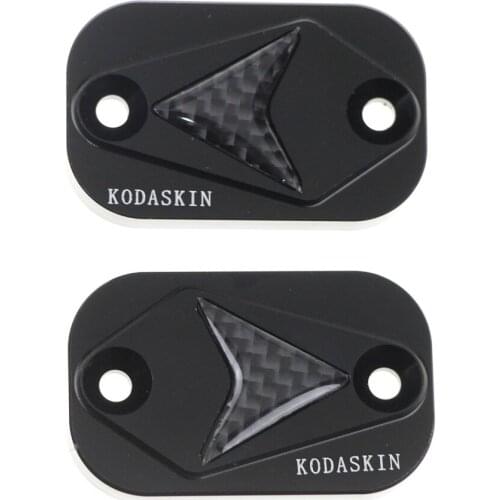 KODASKIN Motorcycle CNC Real Carbon Brake and Clutch Caps Fit for Yamaha NMAX NMAX125 NMAX155 NMAX150