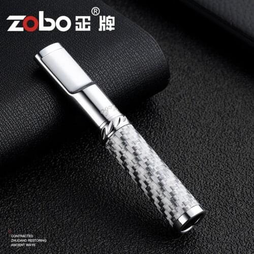 Creative Carbon Fiber Cigarette Holder Filter Cleaning Cycle Tobacco Cigarette Filter Reusable Clean Reduce Tar Smoke Mouthpiece