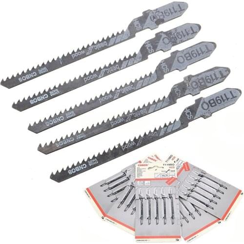 25PCS/lots T119BO Jigsaw Blades Curved Cut For Bosch Dewalt Hitachi Makita