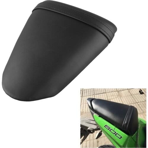 Motorcycle Soft Rear Back Cushion Passenger Seat Pillion Cover Pad For KAWASAKI Ninja ZX6R 636 2009 2010 2011 2012 2013 2014
