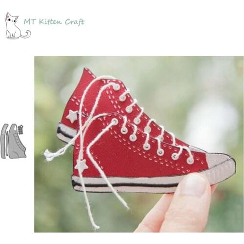 MT Craft Metal Cutting Dies Canvas Shoes Scrapbooking Photo Album Decorative Embossing Stencils Paper Card Making Crafts Die Cut