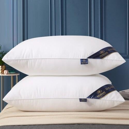 Battilo Soft Pillow Core For Five-star Hotel Cervical Spine Protection And Sleep Aid High And Low Down Cotton Pillow For Home