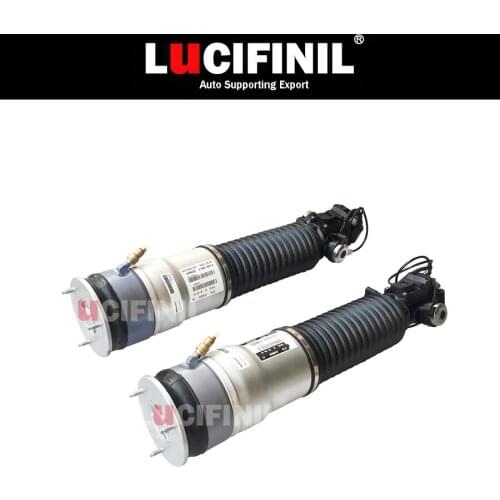 LuCIFINIL New 1*Pair Air Ride Rear Suspension Air Strut Shock Assembly Fit BMW F01 F02 750Li 37126796930 37126796929