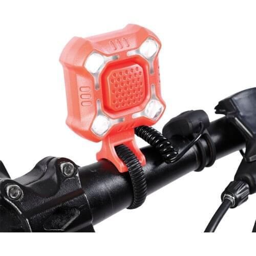 New Waterproof 140db Bicycle Light USB Charging Bike Front Light Flashlight Handlebar Cycling Head Light with Horn