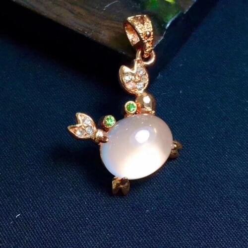 Natural Rose Quartz Pendant dream horse fly Sauteed Green Beans rich beans in rose gold and money